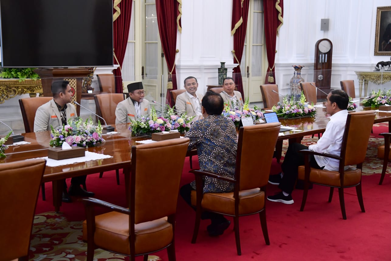 Bahas Soal Ini, Pengurus PP Pemuda Muhammadiyah Temui Presiden Jokowi
