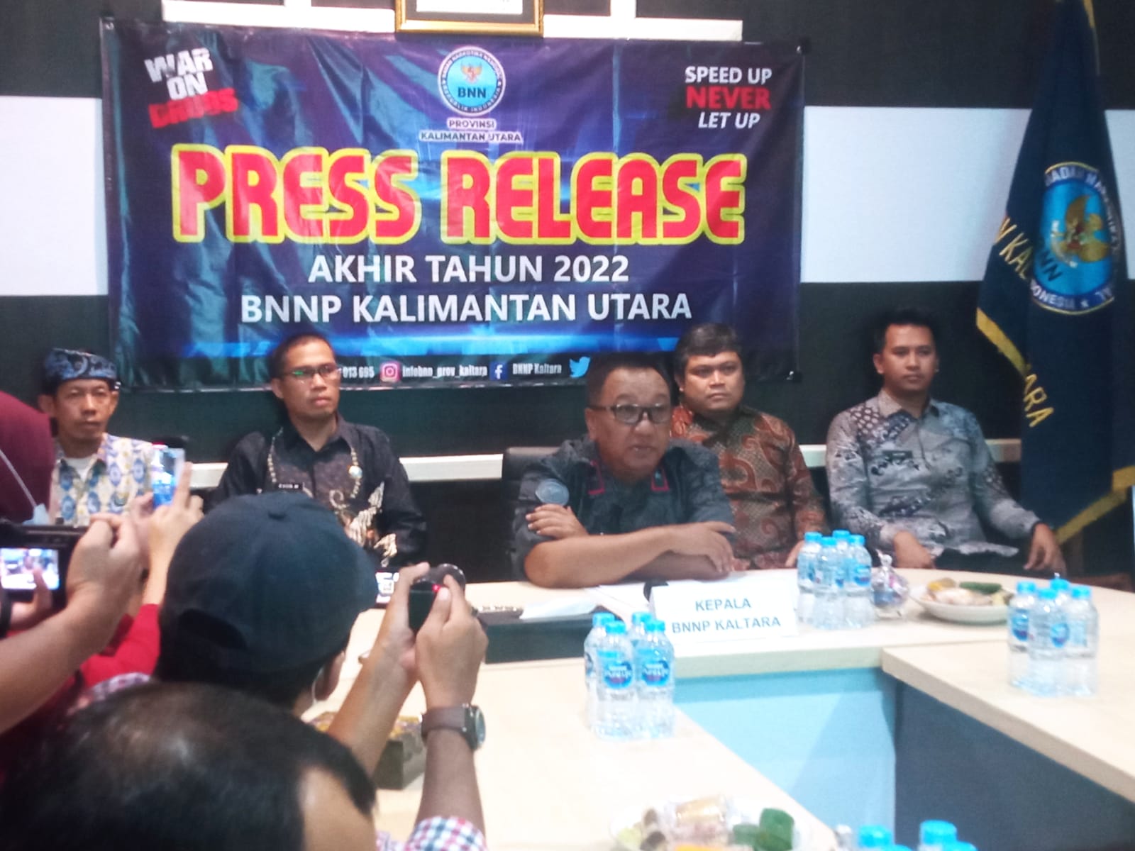 Selama 2022, BNNP Kaltara Berhasil Ungkap 48,6 Kg Sabu