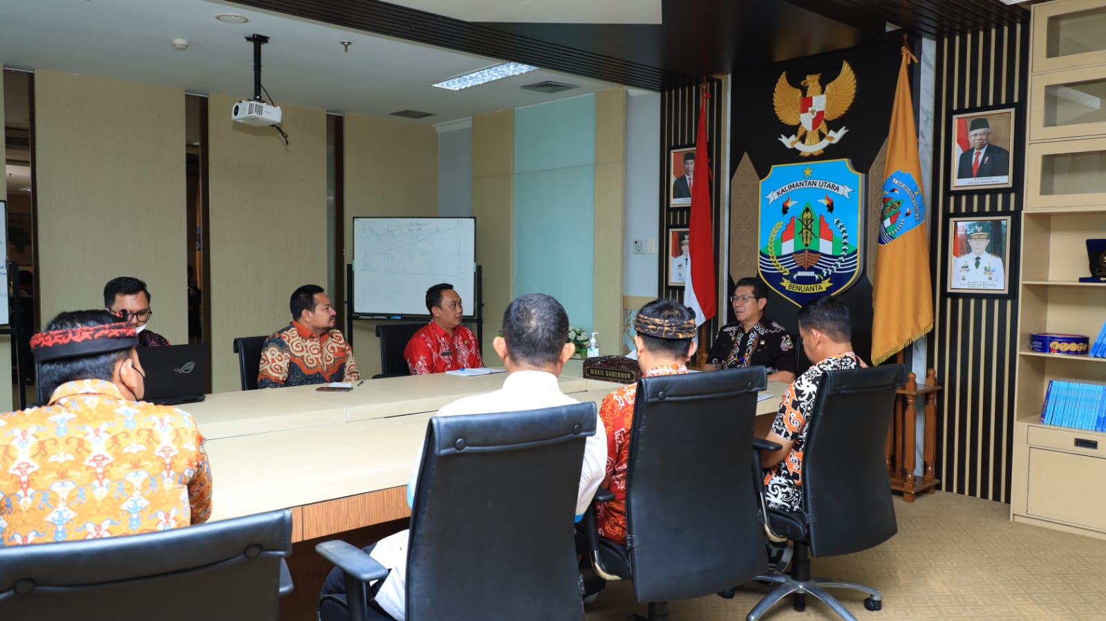 Rapat Bersama Wagub Kaltara, Pemprov Dukung Penyelesaian Pembangunan Puspem KTT