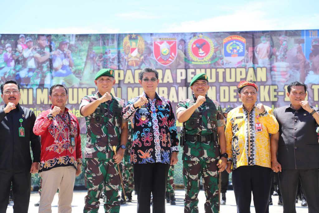 Pangdam VI/Mulawarman Tutup TMMD ke-116, Wagub: TNI Milik Rakyat