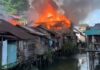 Puluhan Rumah di Teluk Lerong Terbakar, 3 Orang Terluka Ringan