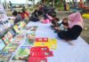 Ramai Dikunjungi, Tepian Sungai Kayan ‘Disulap’ jadi Taman Baca Anak