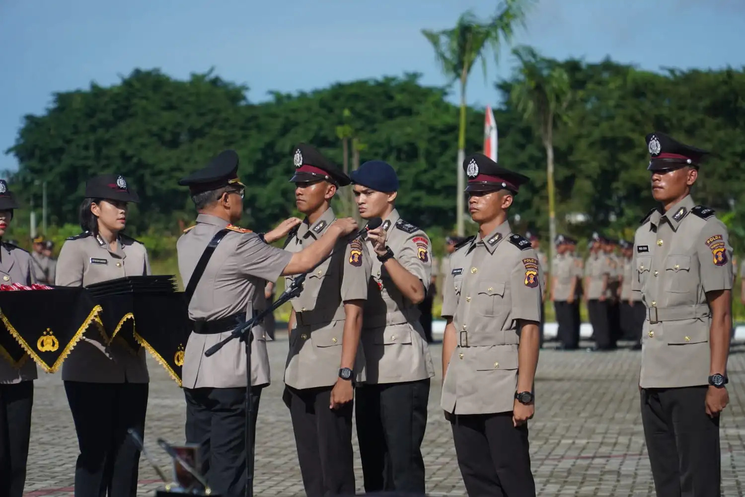 244 Bintara Polri dari Polda Kaltara Resmi Dilantik