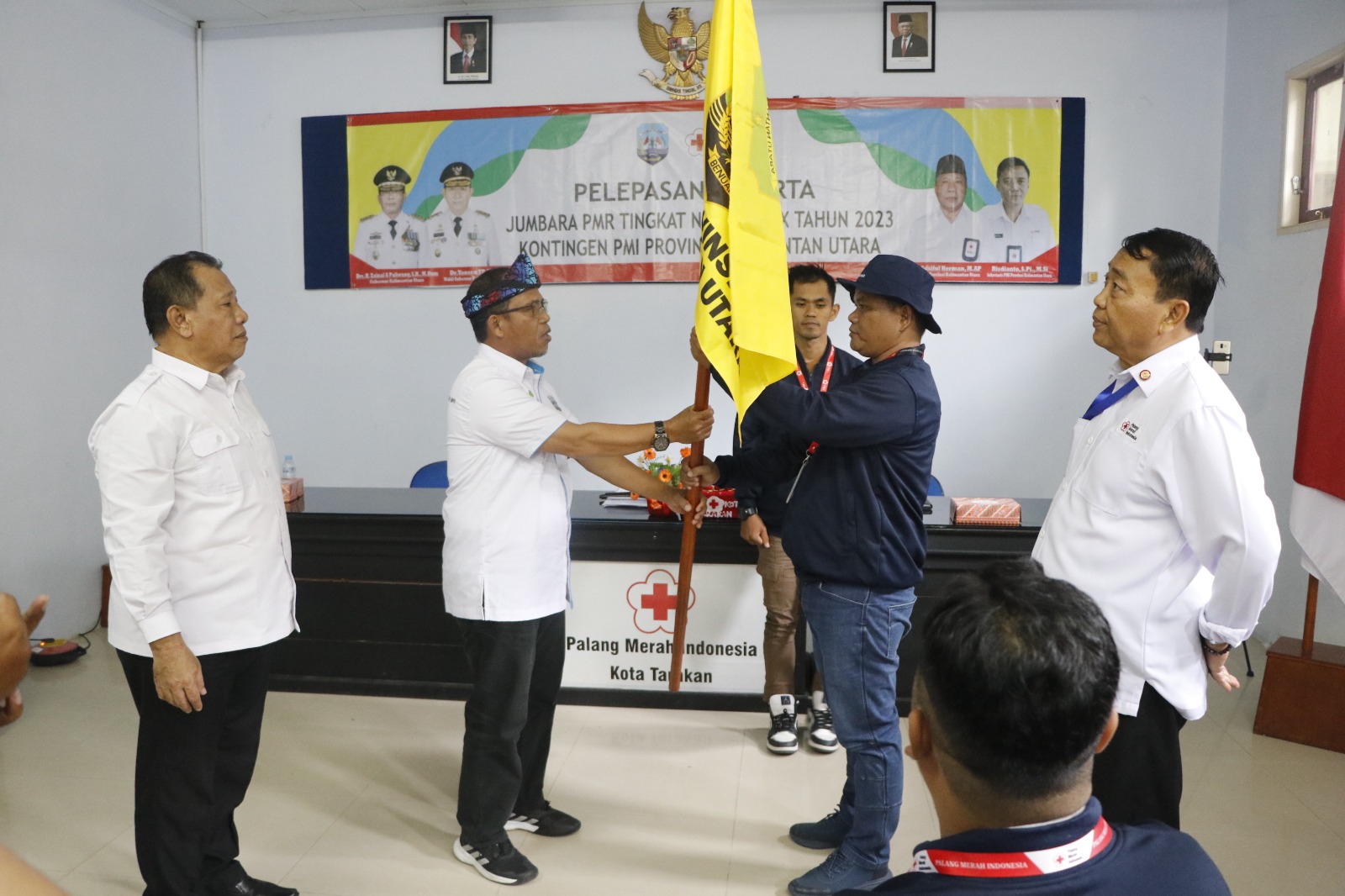 Pemprov Lepas 48 Kontingen JUMBARA PMR Nasional ke Lampung Selatan