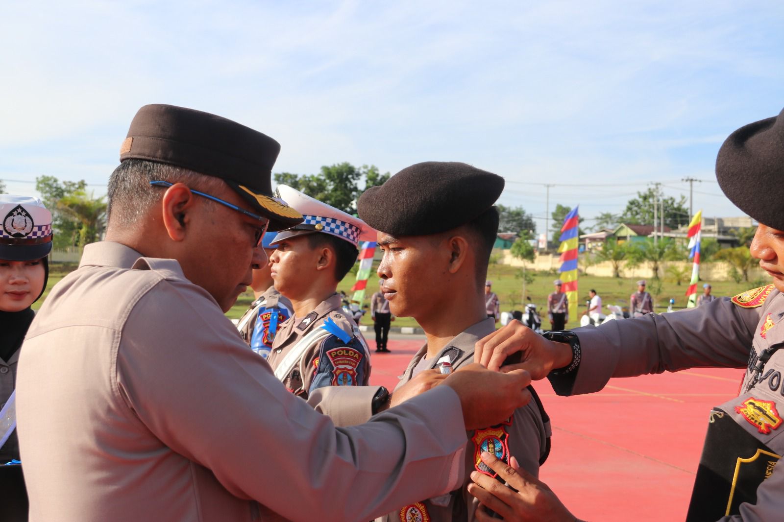 Polda Kaltara Melaksanakan Apel Gelar Pasukan Operasi Patuh Kayan 2023