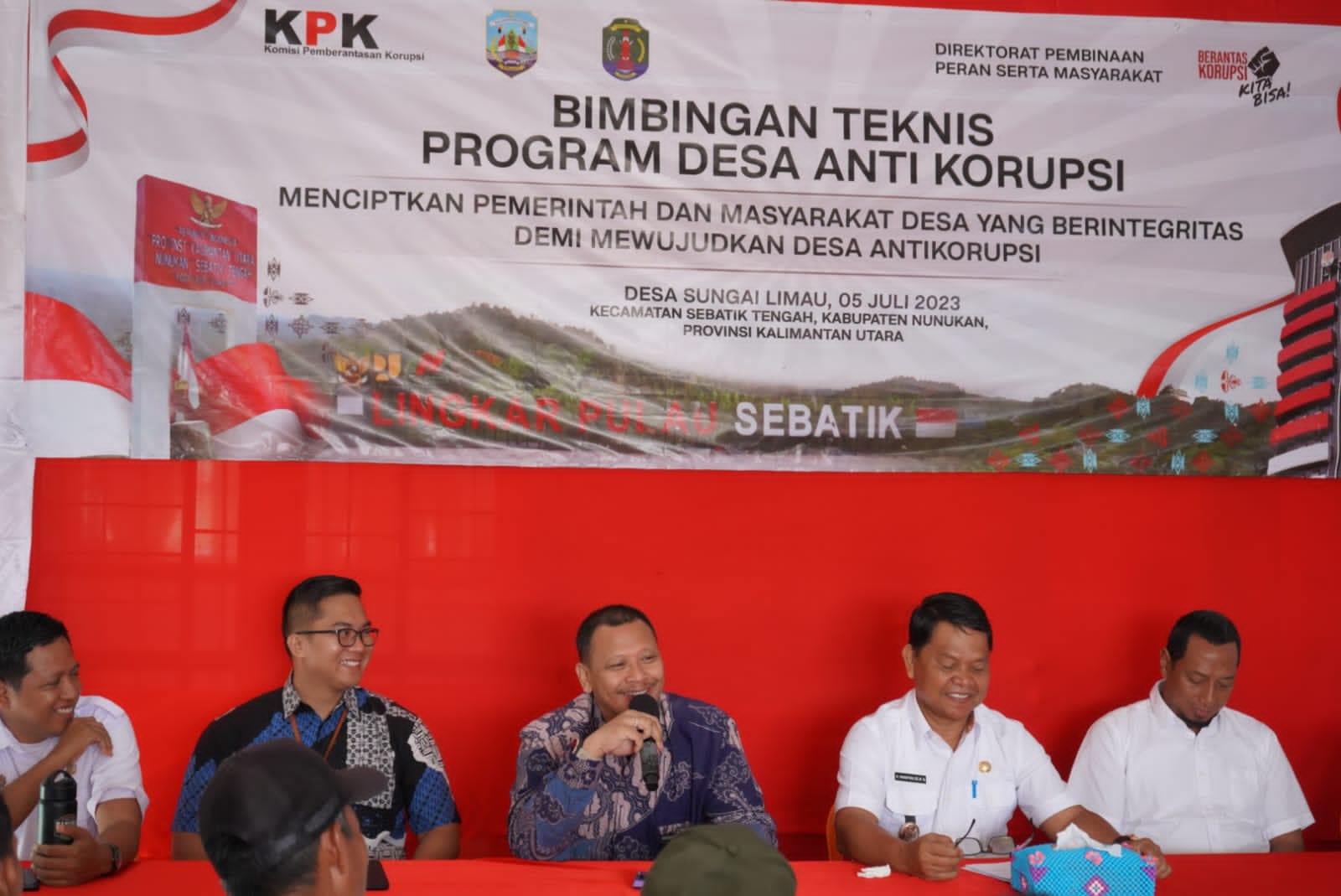 Jadi Calon Percontohan Desa Anti Korupsi, KPK Gelar Bimtek di Desa Sungai Limau