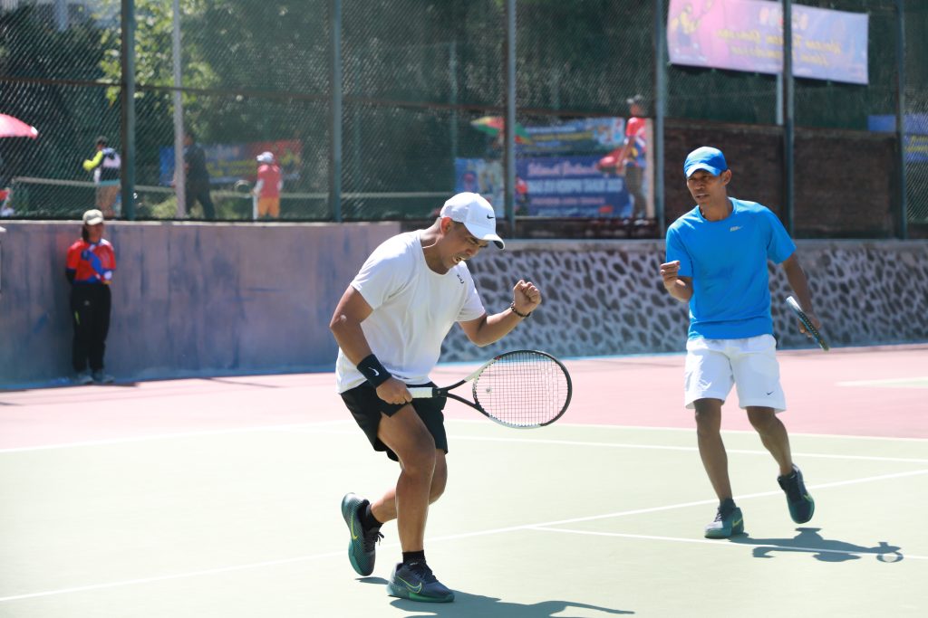 Kaltara Pastikan Tiket ke Semifinal Cabor Tenis Lapangan