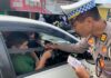 Satgas Preemtif Ops Patuh Kayan Polda Kaltara, Berikan Himbauan Tertib Berlalu Lintas Ke Pengemudi