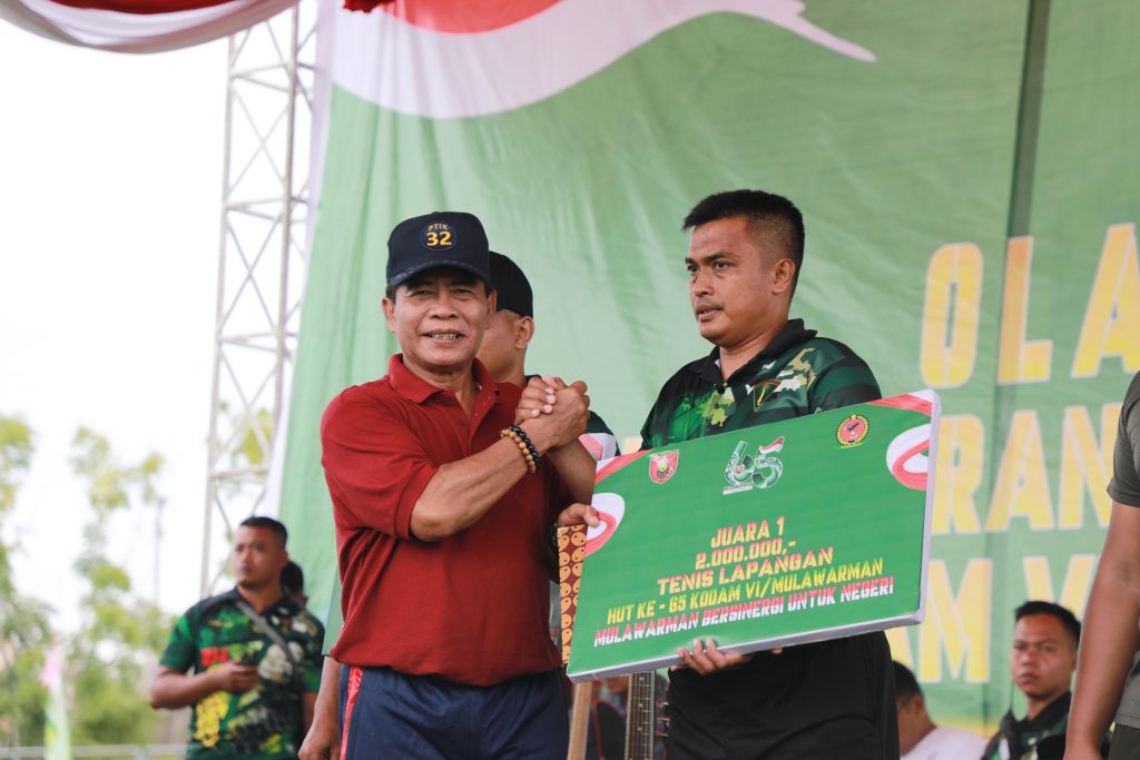 TNI-Polri Olahraga Bersama, Rangkaian Hari Jadi ke-65 Kodam VI/Mulawarman
