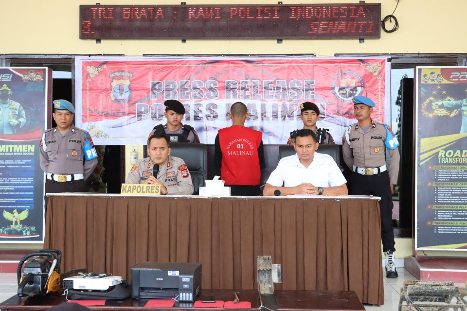Tiga Pelaku Pencurian di SMK SPP Malinau Diringkus Polisi