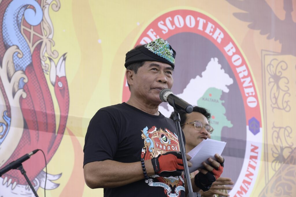 Gubernur Buka Parade Scooter Borneo ke 18