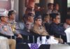 Sekprov Kaltara Hadiri Apel Gelar Pasukan Operasi Zebra Kayan 2023