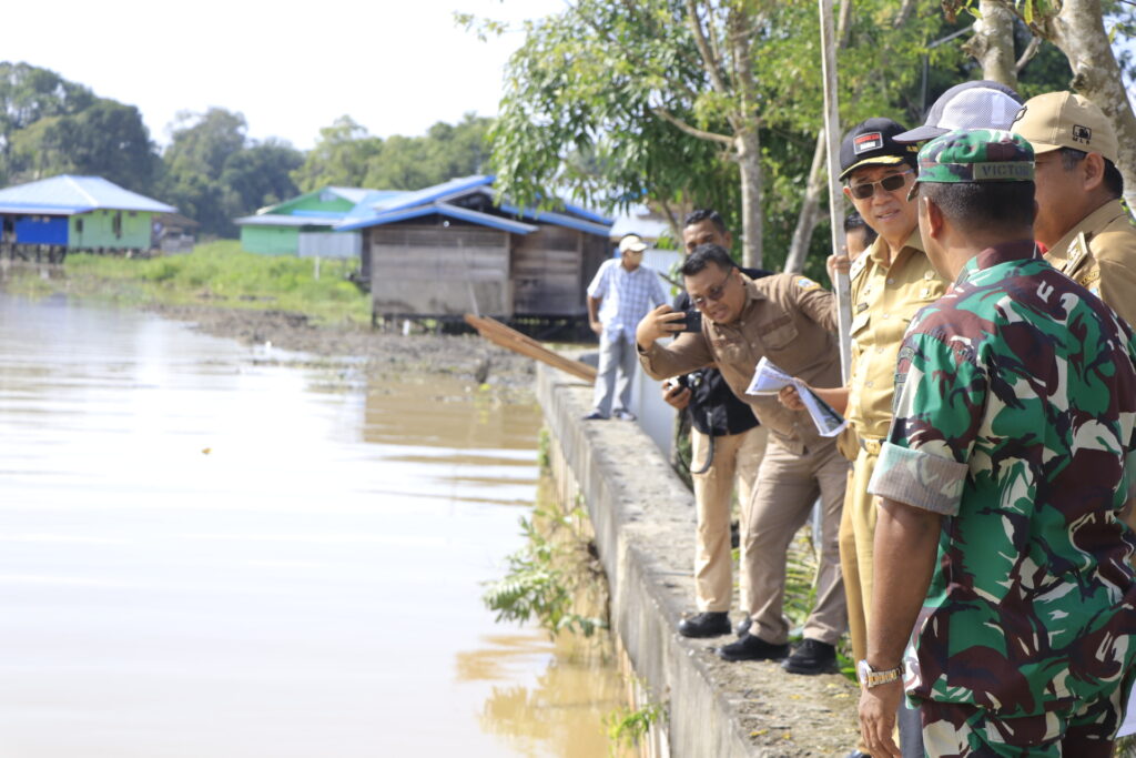 Wagub Yansen TP Tinjau Progress Normalisasi Sungai Buaya
