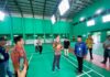 KTT jadi Tuan Rumah Kejurprov Bulutangkis 2024, Hasan Basri Kroscek Sarpras GOR