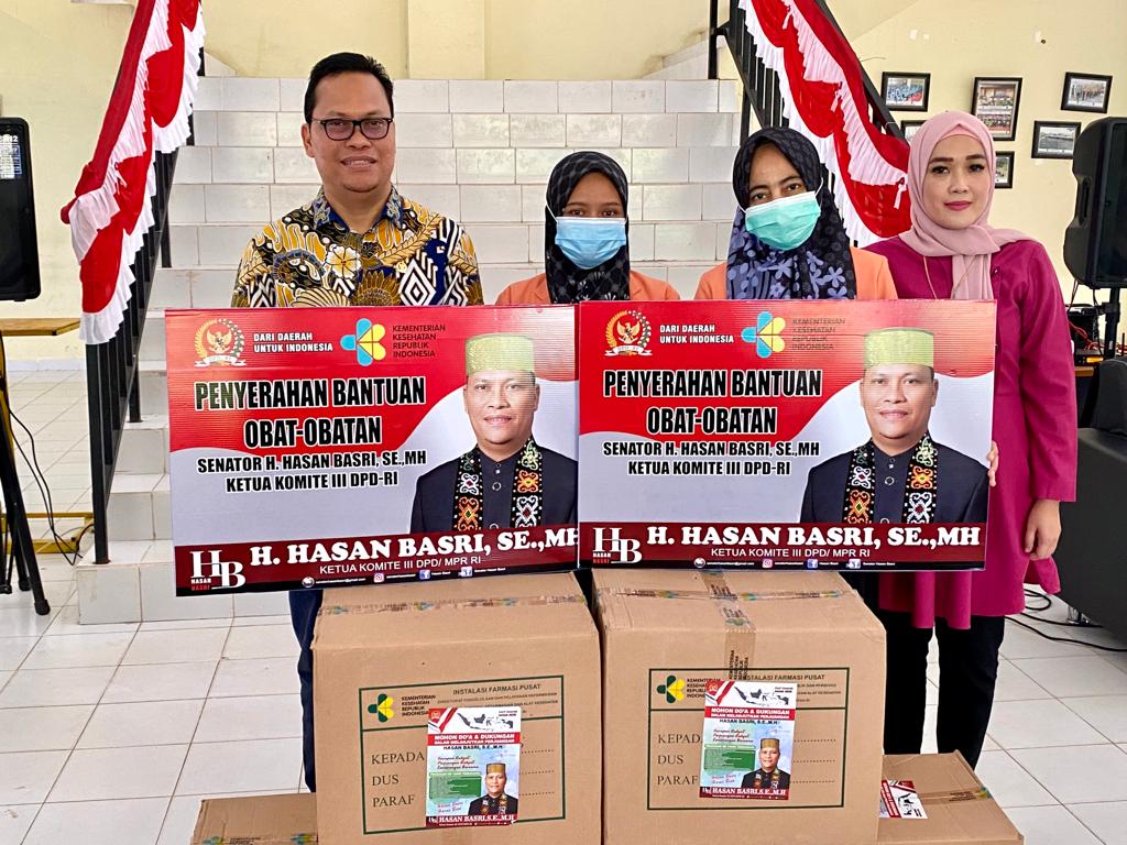 Sambangi Politeknik Nunukan, Hasan Basri Berikan Bantuan Kesehatan dan Beasiswa KIP Kuliah