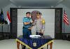 Perkuat Sinergitas TNI-POLRI, Kapolda Kaltara Silahturahmi kepada Danlantamal XIII Tarakan