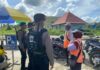 Mendekati Pemilu, Ditsamapta Polda Kaltara Laksanakan Patroli Sampaikan Himbauan Kamtibmas