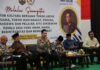 Kapolda Kaltara Hadiri Silaturahmi dan Deklarasi Pemilu 2024 Serta Mengajak Masyarakat Gelorakan Pemilu 2024 Damai dan Sukses.