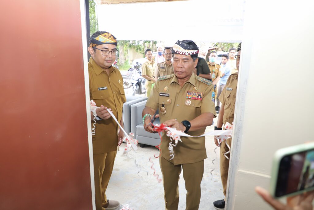 Gubernur Resmikan Penggunaan Rumah Singgah untuk Pasien RSUD dr.H.Jusuf SK