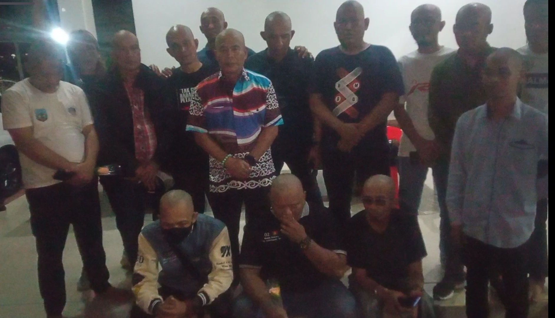 Nazar Prabowo-Gibran Menang, Gubernur Kaltara dan Relawan di Tarakan Cukur Gundul