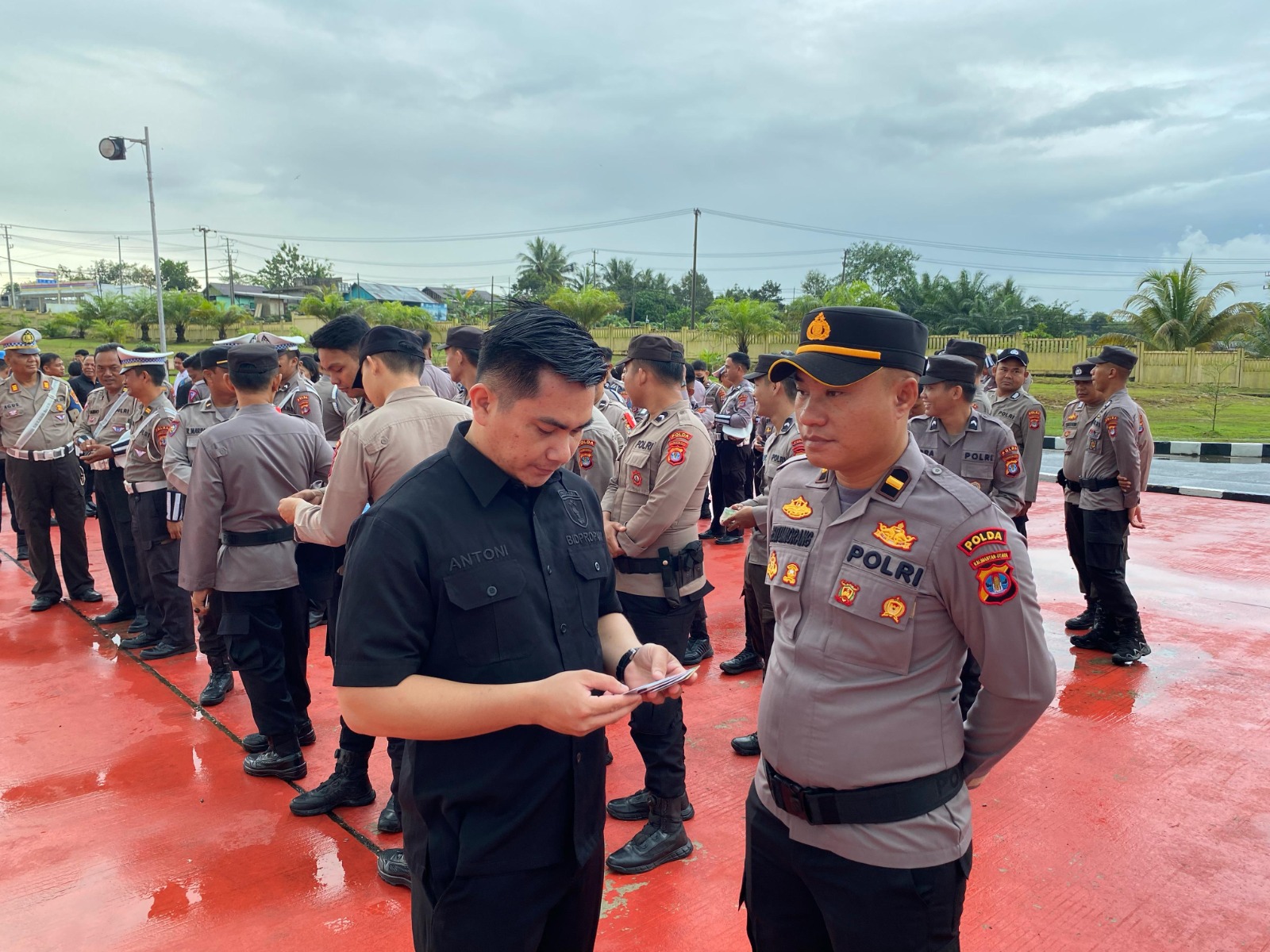 Bidpropam Polda Kalimantan Utara melaksanakan Ops Gaktiblin terhadap Personel Polda Kalimantan Utara