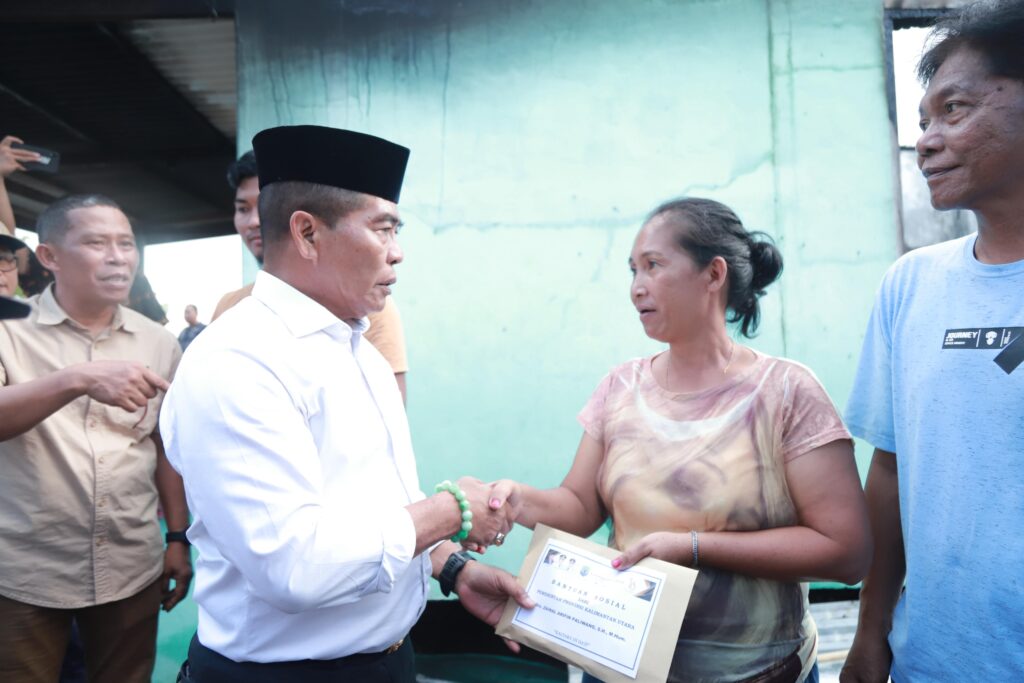 Korban Kebakaran Tanjung Palas Hulu Dibantu Rp10 Juta per KK