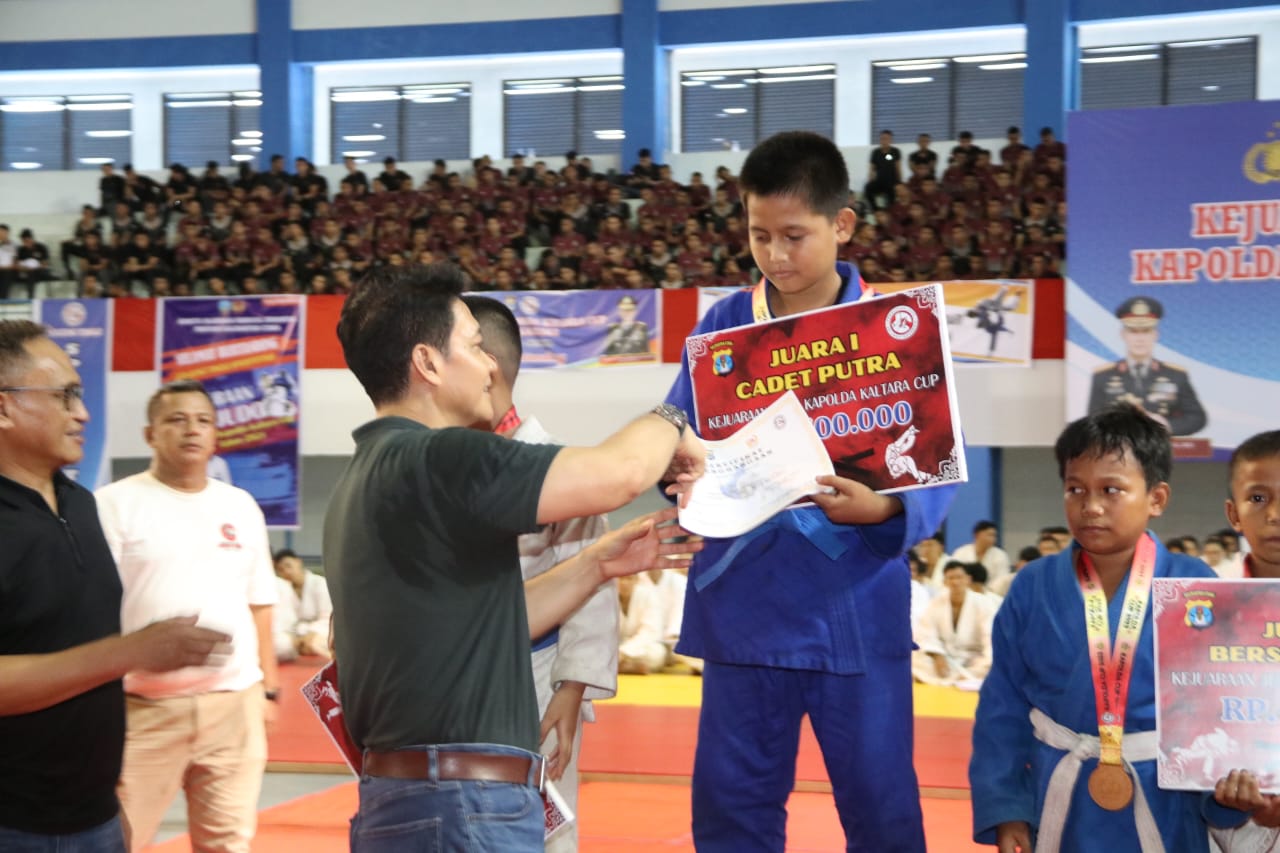 Upacara Penutupan Kejuaraan Judo Kapolda Kaltara Cup