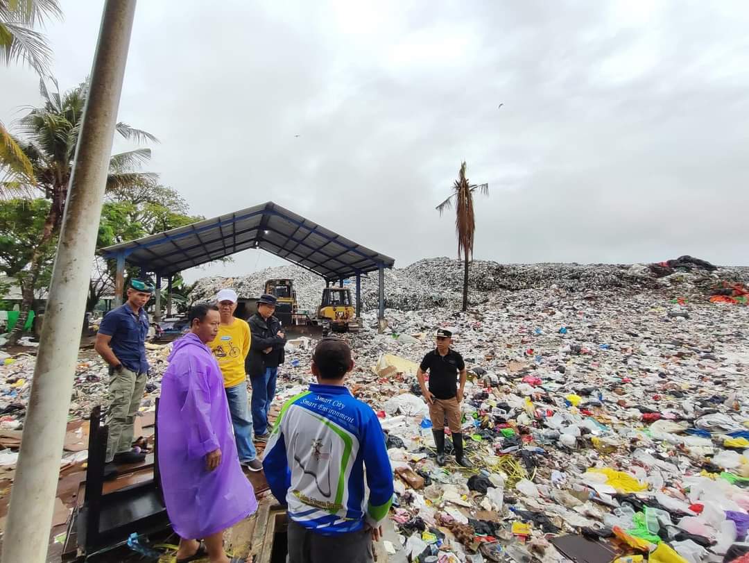 Pj Wali kota Tarakan Tinjau TPA Over Kapasitas di Karang Anyar Pantai