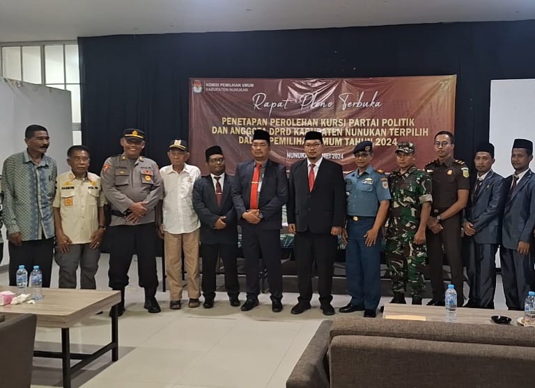 KPU Tetapkan 30 Calon Terplih Anggota DPRD Nunukan, Hanura Raih Kursi Terbanyak