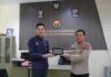 Kabid Humas Polda Kaltara terima Kunjungan Dari Kepala PLN UP3 Prov. Kaltara