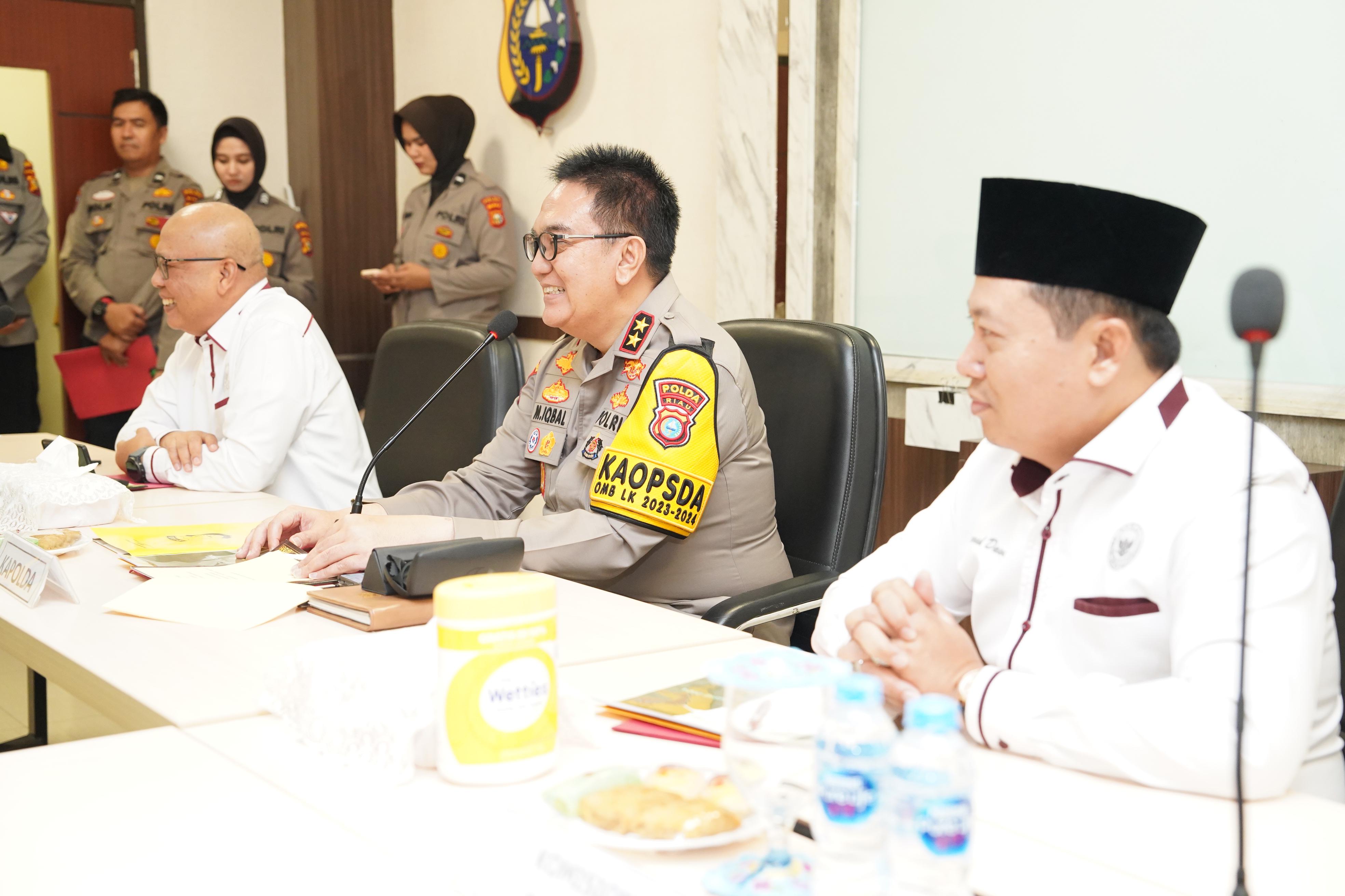 Kompolnas Lakukan Pengawasan Kesiapan Pengamanan Pilkada Polda Riau