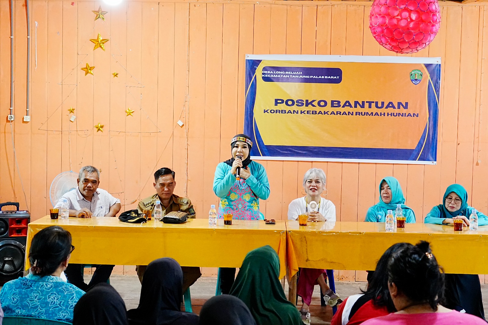 TP PKK Kaltara Sambangi Korban Kebakaran