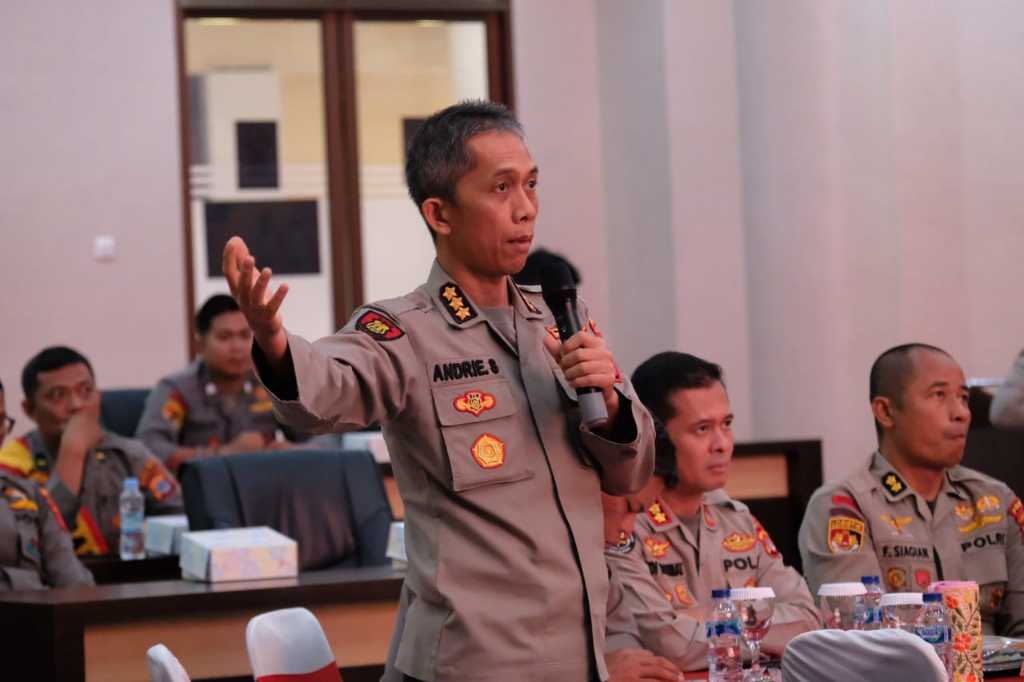 Polda Kaltara Gelar FGD Proyek Perubahan Optimalisasi Menejemen Monitoring Pembangunan Infrastruktur Polri Secara Terintegritas