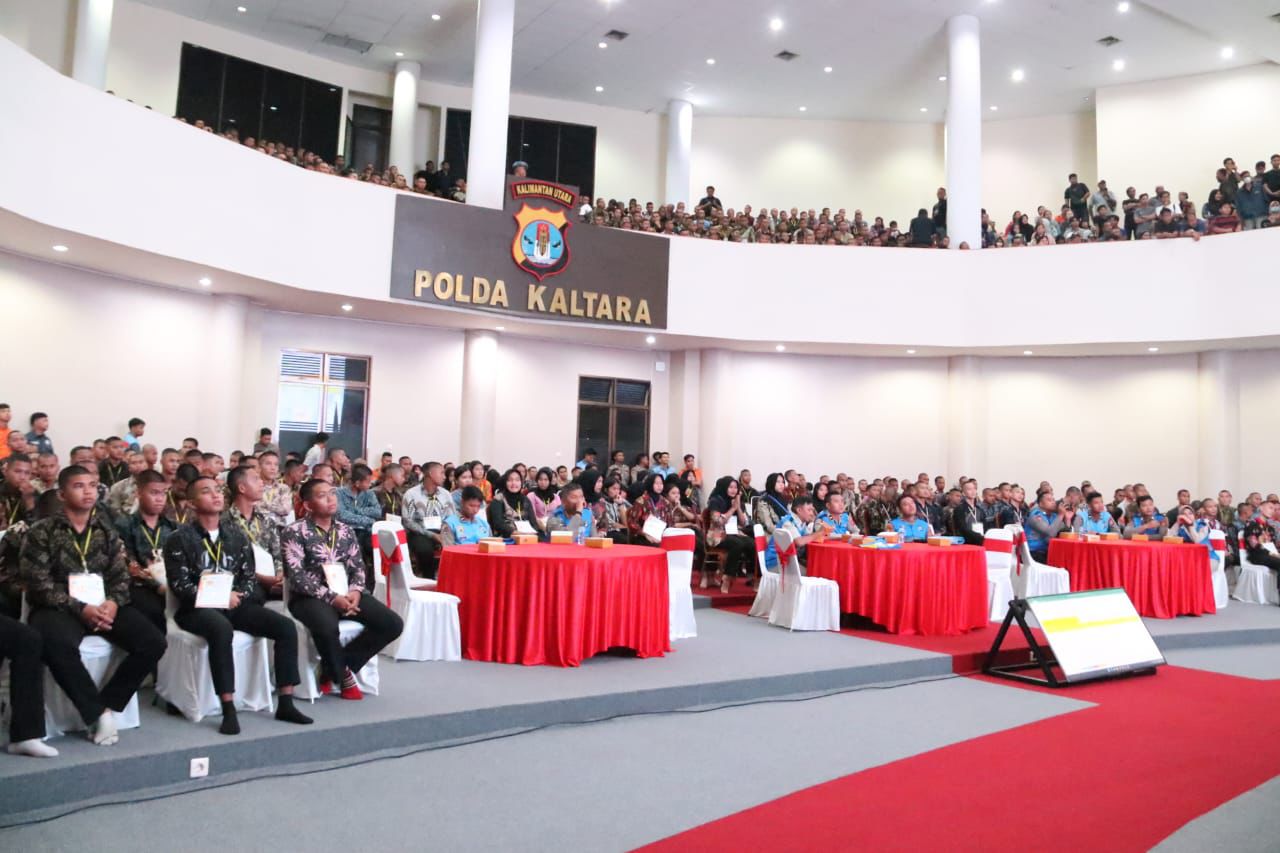 Sidang Kelulusan Akhir Seleksi Bintara dan Tamtama Polri TA. 2024 Polda Kaltara