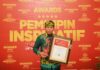 Gubernur Zainal Raih Anugerah 25 Pemimpin Inspiratif 2024