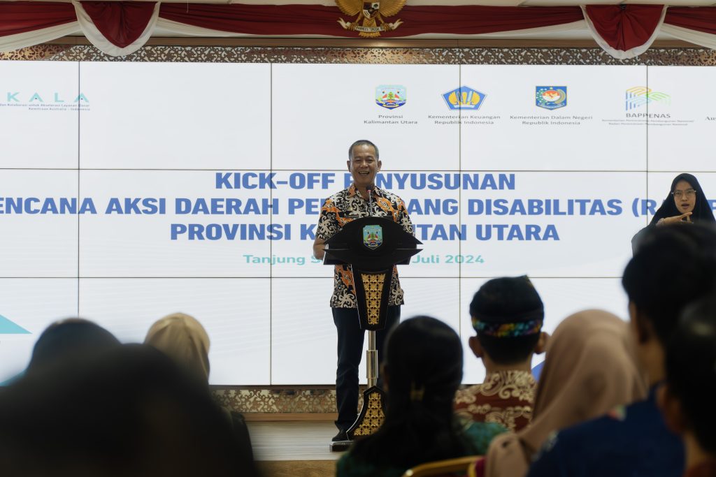 Kick-Off Penyusunan RAD-PD Provinsi Kaltara, Wujudkan Inklusi dan Pemberdayaan Penyandang Disabilitas