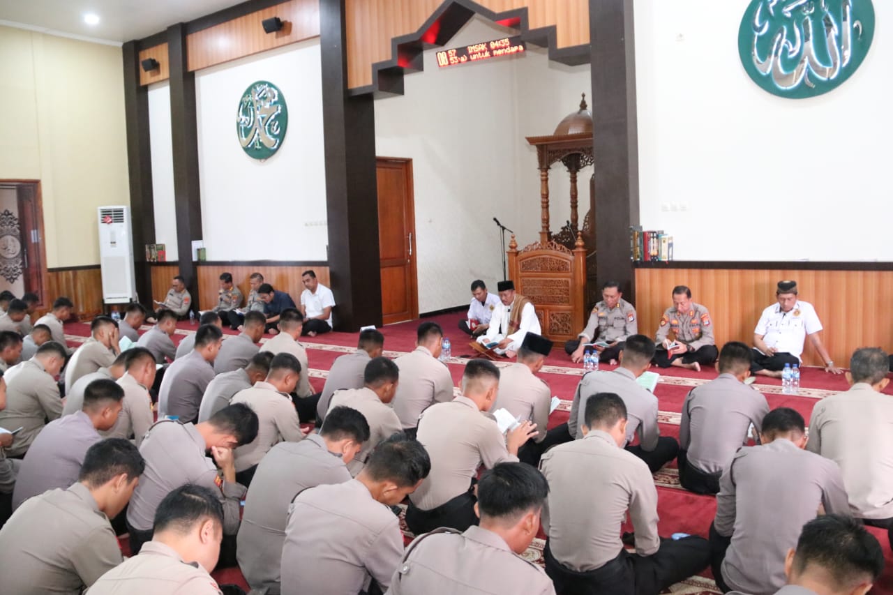 Polda Kaltara Rutin Gelar Kegiatan Binrohtal Tingkatkan Kualitas Mental dan Spiritual Anggota Polri