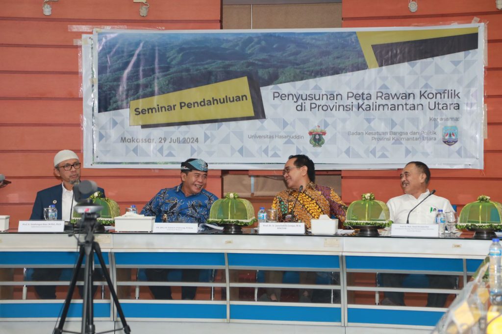 Gubernur Zainal Jadi Narasumber Seminar Pendahuluan Penyusunan Peta Rawan Konflik