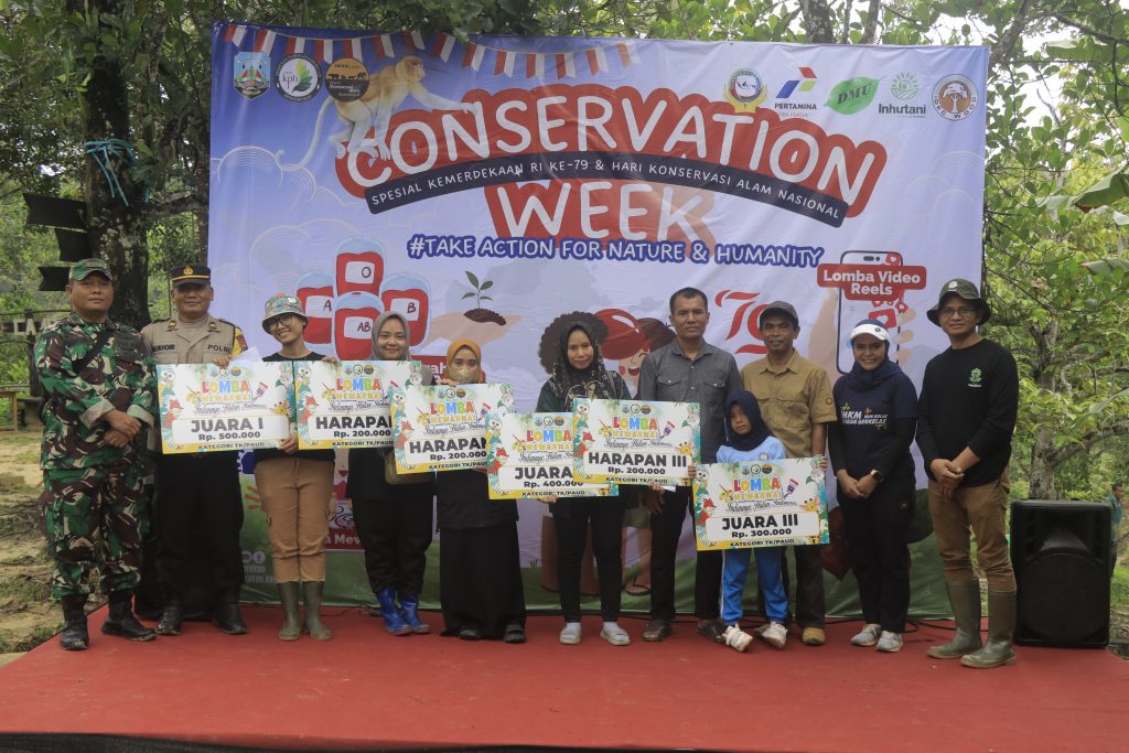 Conservation Week untuk Peringati HUT RI dan HKAN 2024