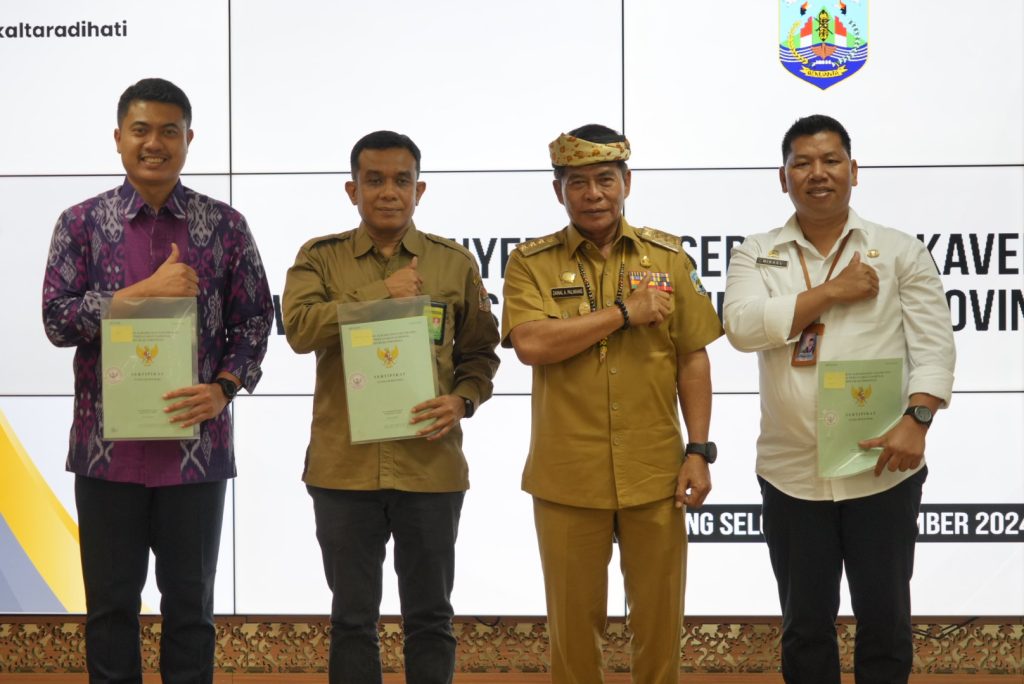 Gubernur Zainal Hibahkan Tanah untuk DPD Kaltara