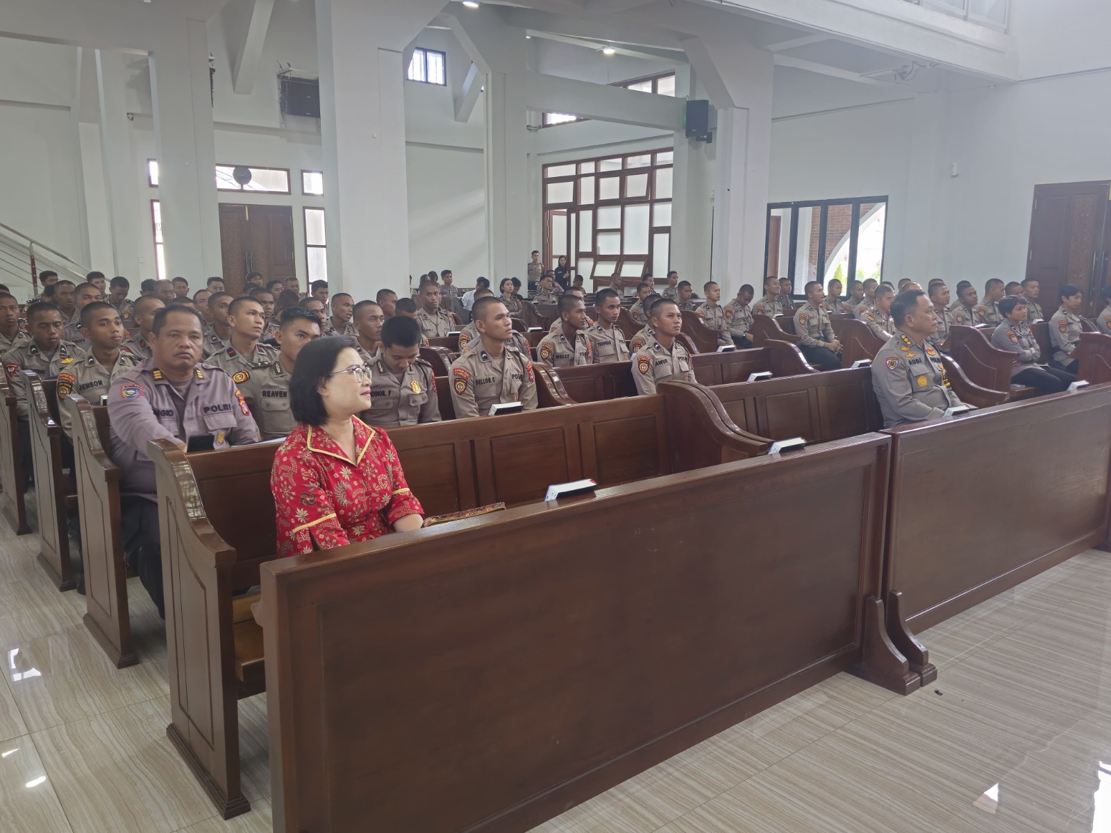 Pelaksanaan Binrohtal Oleh Personel Polda Kaltara Guna Menguatkan Iman dan Taqwa