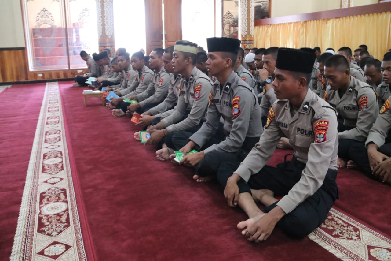 Kegiatan Pembinaan Rohani dan Mental (Binrohtal) Rutin Personel Polda Kaltara.