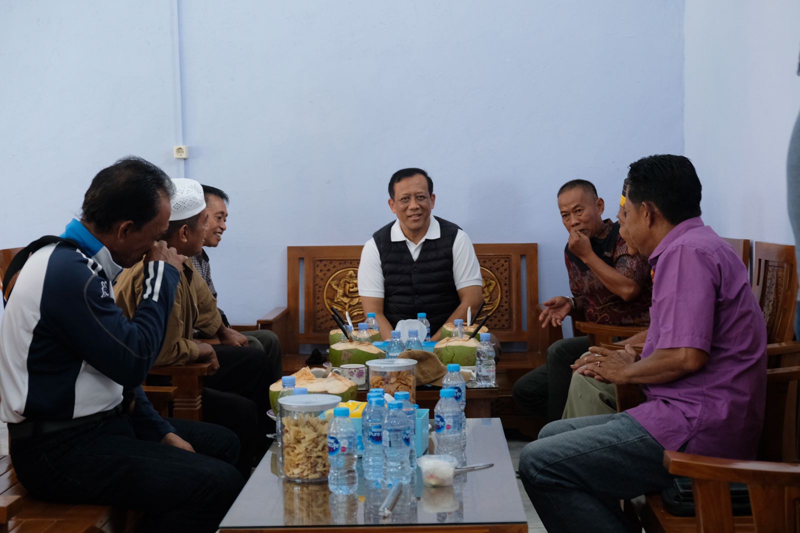 Kapolda Kaltara Mengadakan Pertemuan Bersama Tokoh Masyarakat, Tokoh Agama dan Tokoh  Pemuda Desa Mangkupadi