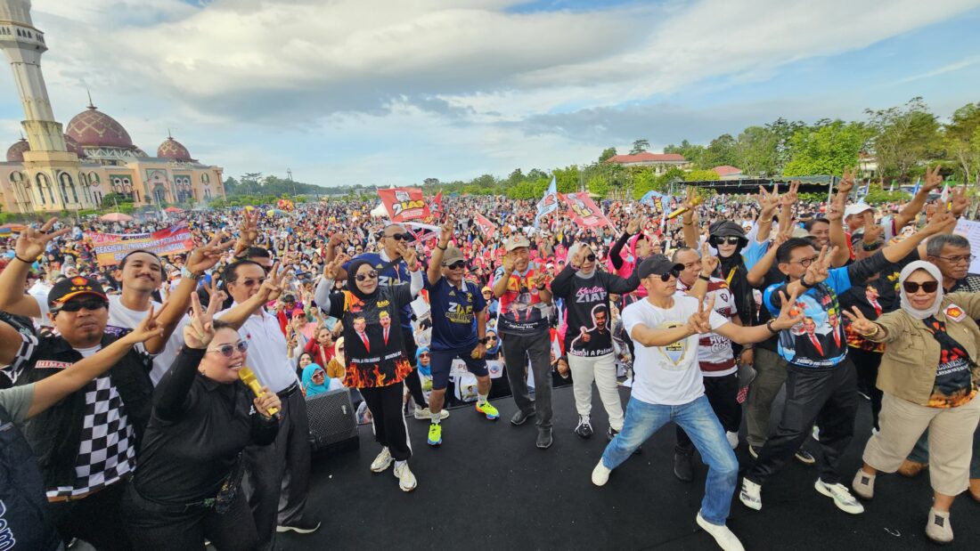 Kampanye Akbar ZIAP di Tarakan Dibanjiri Warga