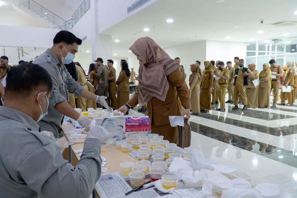 Laksanakan Tes Urine Narkoba ASN, Jaga Kepercayaan Pelayanan Masyarakat