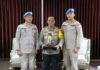 Kapolda Kaltara Irjen Pol Hary Sudwijanto Terima Kepulangan Iptu Dr. Fitra Ramadhan dan Bripka Acep Bagus Setyo Pambudi dari Satgas Garuda Bhayangkara FPU 5 Minusca
