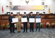 DPRD Umumkan Penetapan Zainal – Ingkong Sebagai Gubernur dan Wakil Gubernur Terpilih Pilkada Kaltara 2024