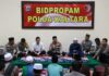 Bidpropam Polda Kaltara Gelar Doa Malam Nifsu Sya’ban Bersama Anak – Anak Pondok Pesantren Nurul Mujhadah NW. Tanjung Selor