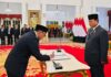 Presiden Prabowo Lantik Brian Yuliarto sebagai Mendiktisaintek