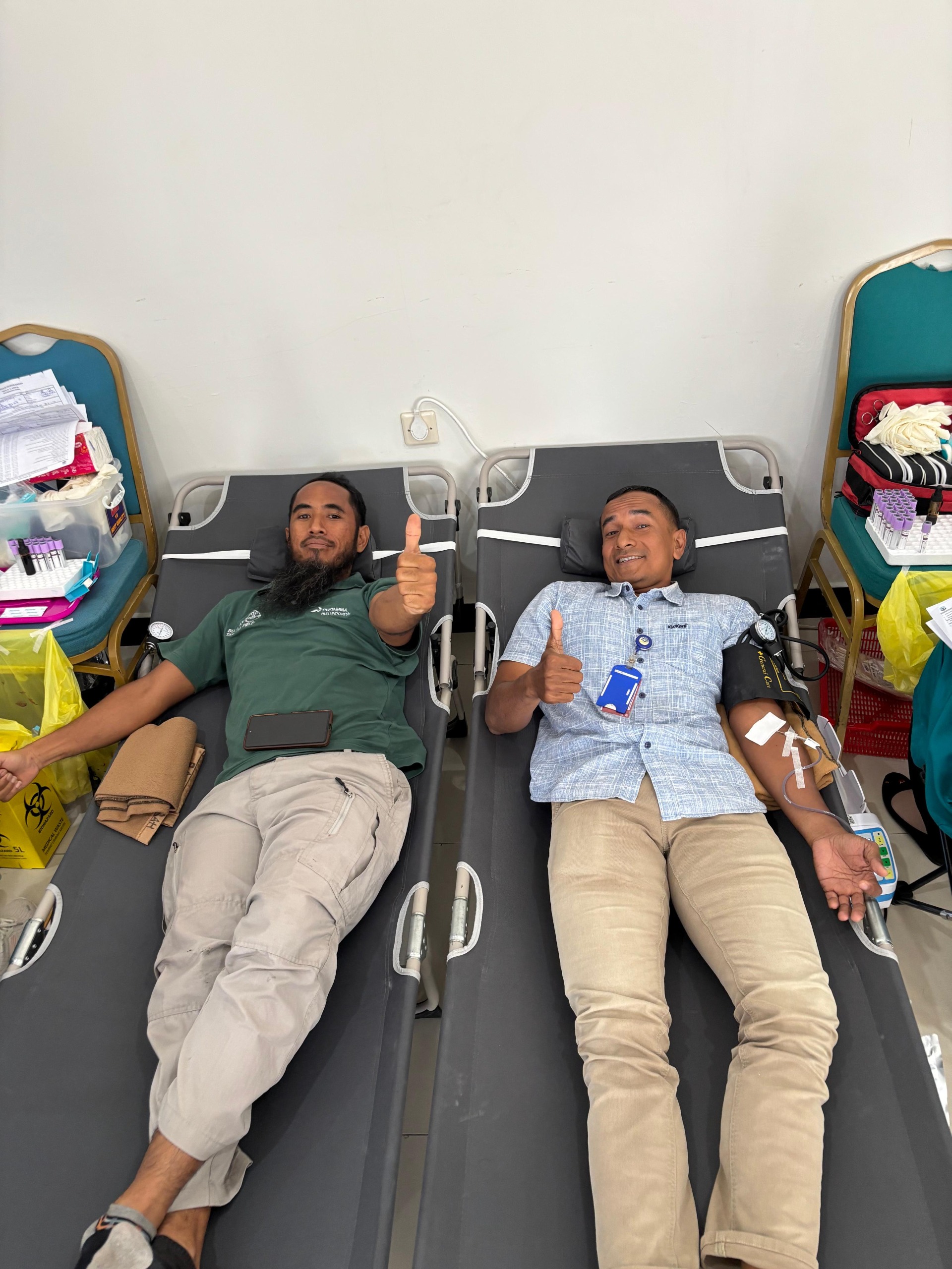 Gelar Donor Darah Bulan K3, Pekerja PT Pertamina EP Tarakan Field Sumbangkan 158 Kantong Darah